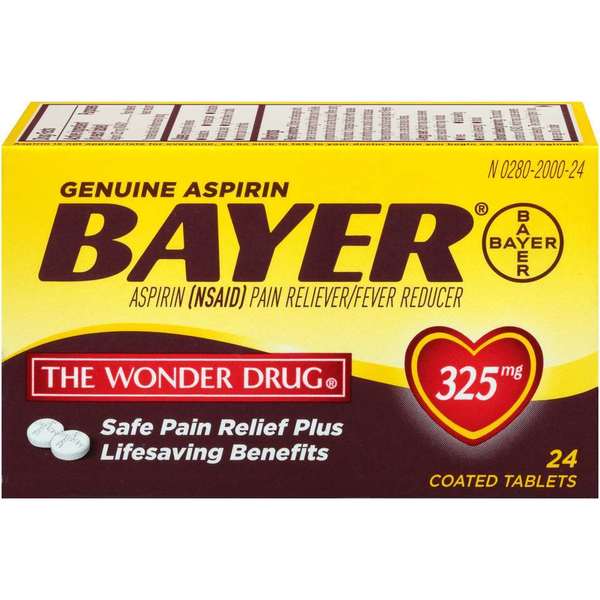 Bayer Bayer Asp Tab 325mg 24 Count, PK36 84663107